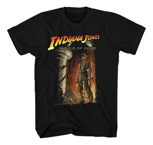 Camiseta Para Hombre Con Póster Del Templo Maldito De Indian