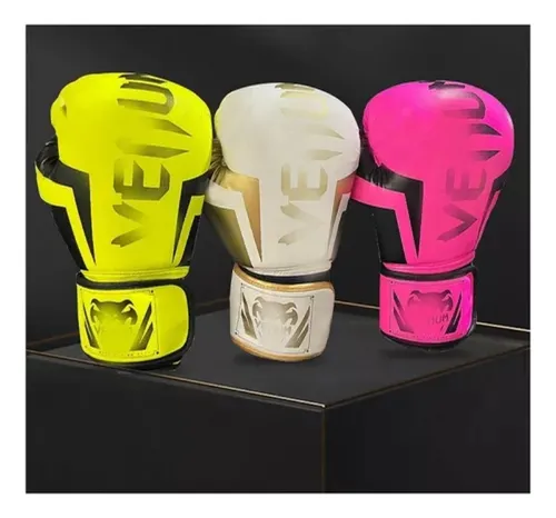 Guantes De Boxeo Venum 16 Oz Negro Mate