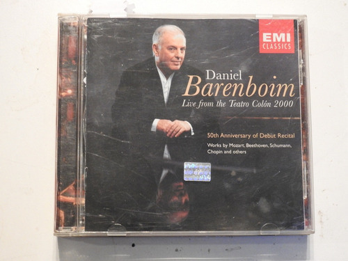 Cd1017 - Daniel Barenboim . Live From The Teatro Colon 200 