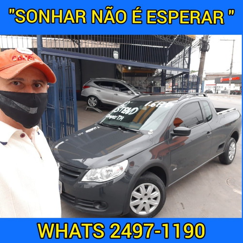 Imagem 3 de 13 de Saveiro 2012 1.6 Flex Cabine Estendida Completa Baixa Km