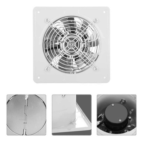 Extractor De Aire De Pared De 190 Mm, 40 W, 220 V, L