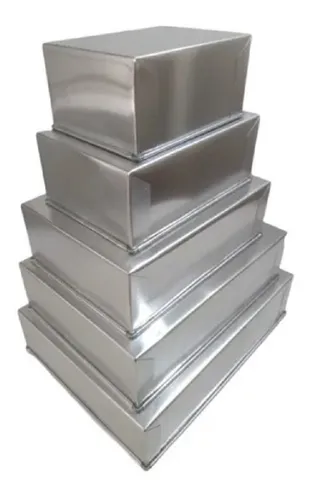 comprar Jogo Forma Assadeira Retangular Alta C\u002F10 Cm De Altura