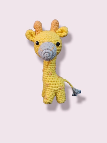 Jirafa Amigurumi, Hecho A Mano