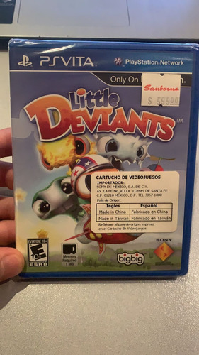 Little Deviants Sellado Ps Vita