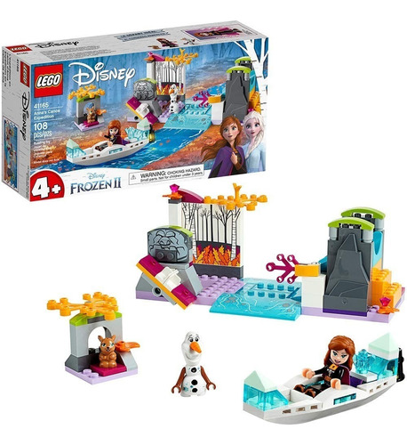 Kit Lego Disney Expedición En Canoa De Anna 41165 +3