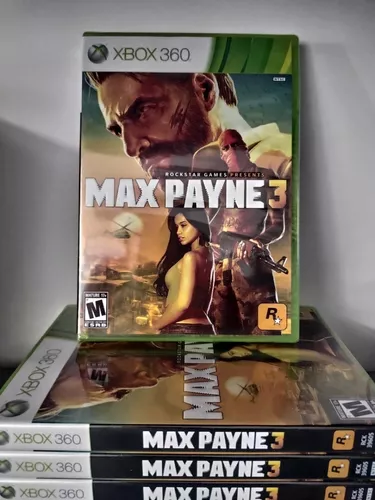 MAX PAYNE 3 XBOX 360 MIDIA FISICA