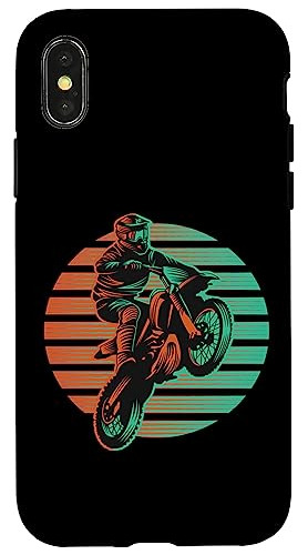 Funda Para iPhone X/xs Dirt Bike Riding - Mx Motocross Super