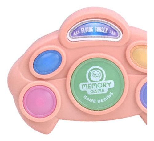 Juego De Memoria Electrónico, Juguete Un Tipo Rosa