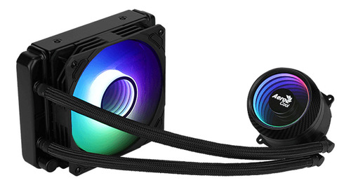 Aerocool Cpu Cooler Mirage L120 Argb Liquid Cooler Black