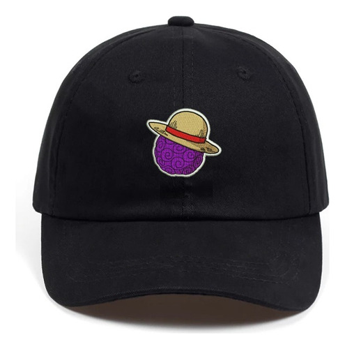 Gorra Sombrero De Paja Goma Goma One Piece Bordado