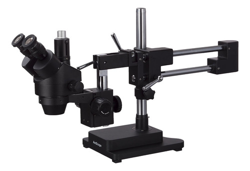 Amscope - Microscopio De Zoom Estéreo Trinocular 3.5x-180x.