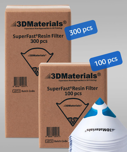 Superfiltro Desechable, 100 Unidades, Para Impresora 3d, Res