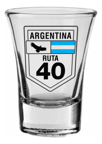 Vaso Tequilero Vidrio Licor Shot Chupitos Argentino Especial