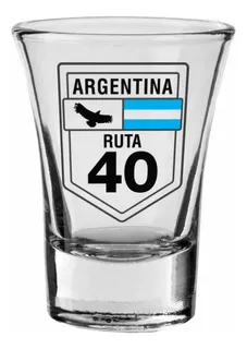 Vaso Tequilero Vidrio Licor Shot Chupitos Argentino Especial