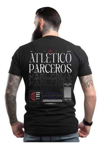 Playera Hombre Kings League Atletico Parceros Streetwear