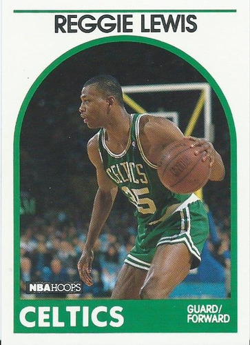 Barajita Reggie Lewis Hoops 1989 #17 Celtics