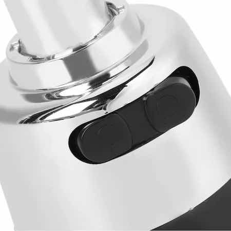 Imagen 2 de 5 de Monocomando Canilla Cromada P/cocina Con Pico Flexible Acra