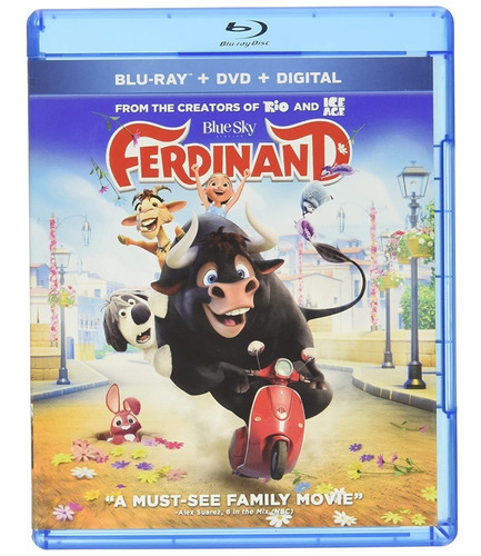 Blu-ray + Dvd Ferdinand / Ole El Viaje De Ferdinand