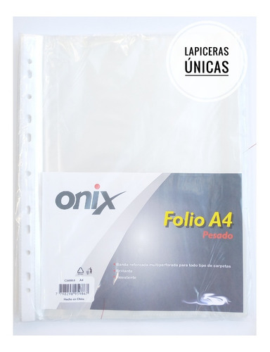 Folios Transparente Cristal Tipo Avery Para Hojas A4 X 30 Ud