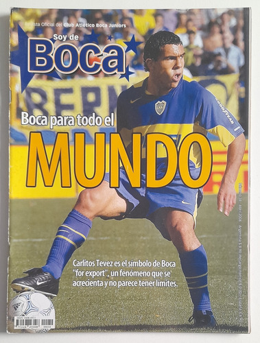 Revista Soy De Boca 34 Carlitos Tevez Clausura 2008