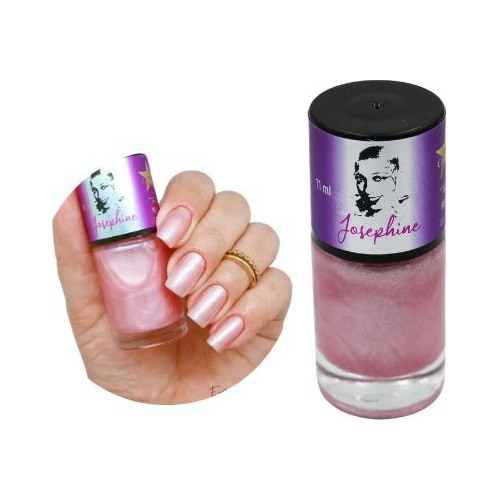 Esmalte Perolado Longa Duração Belezaexpress Josephine Cor Rosa-claro
