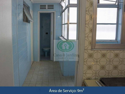 Apartamento Com 3 Dormitórios À Venda, 117 M² Por R$ 580.000,00 - Aparecida - Santos/sp - Ap6605