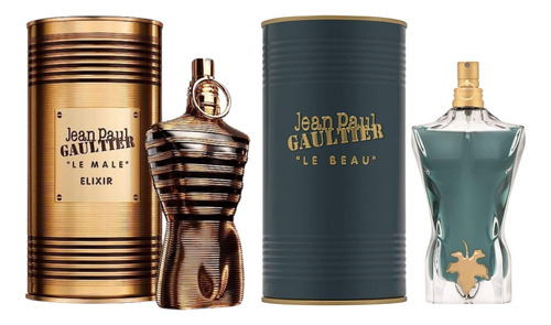 Jean Paul Gaultier Le Beau 125 Ml + Le Male Elixir 125 Ml