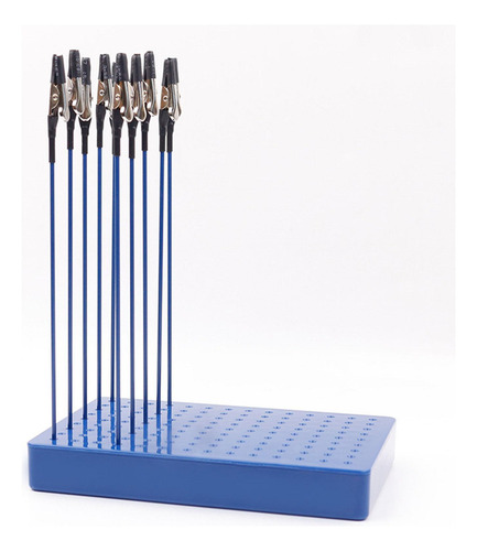 10 Piezas De Clips De Pintura Soporte De Azul 20 Clips
