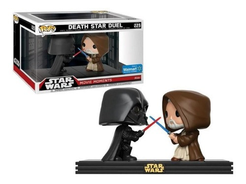 Funko Pop Star Wars 225: Duelo entre las estrellas de la muerte Darth Vader y Obi-Wan