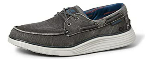 Skechers Status 2.0-lorano Moc Toe Canvas Deck Shoe Mocasín,