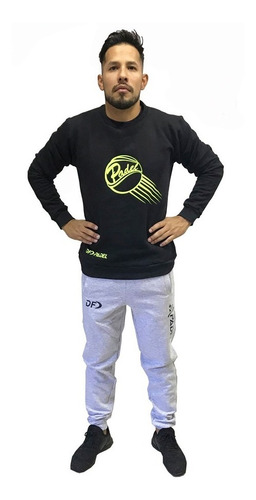 Imagen 2 de 4 de Buzo + Pantalon Largo De Padel Conjunto Deportivo Df