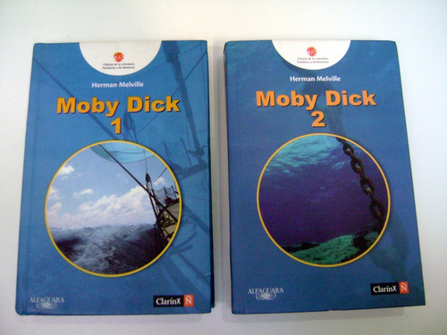 Moby Dick Tomos 1 Y 2 Herman Melville Clarin Tapa Dura Boedo