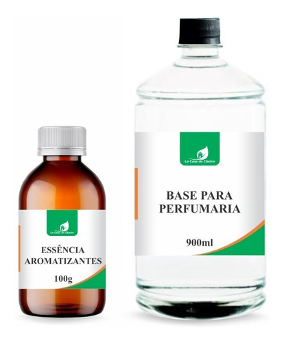 1 Essência Aromatizante 100ml + 1 Base Pronta 900ml