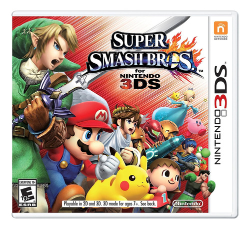 Super Smash Bros En Español - Nintendo 3ds  (Reacondicionado)