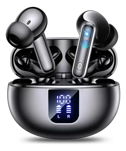 Fone de Ouvido LUMVA Q10 Sem Fio Bluetooth 5.4 ANC e Transparênci...