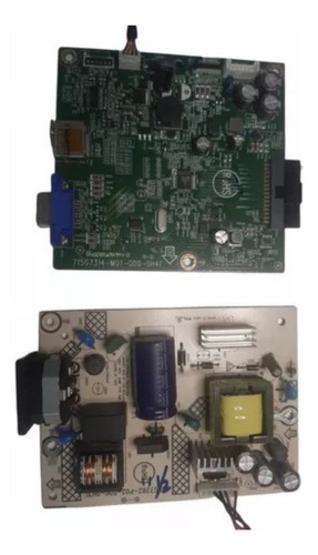 Placa De Sinal E Fonte Do Monitor Hp Prodisplay P232