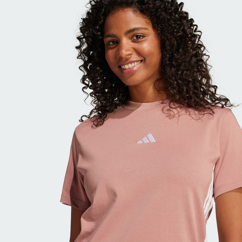 Playera adidas Casual Essentials Mujer Rojo Je1231