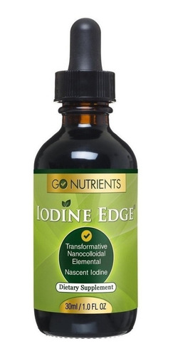 Yodo Naciente En Gotas Liquidas Go Nutrients 1 Oz