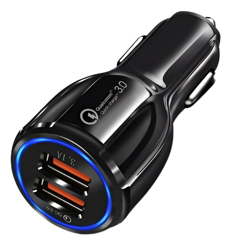 Cargador Para Carro Auto Doble Usb 12v Carga Rápida Usb 3.0