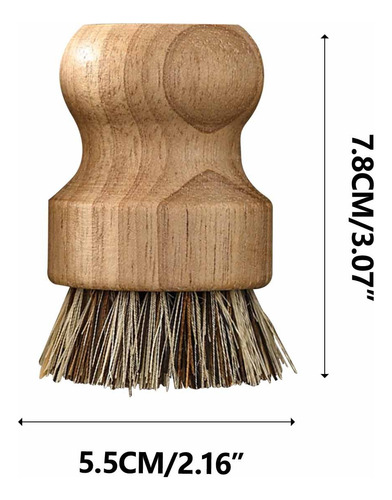 Cepillo De Madera Para Fregar Platos De Madera, Cepillo Para