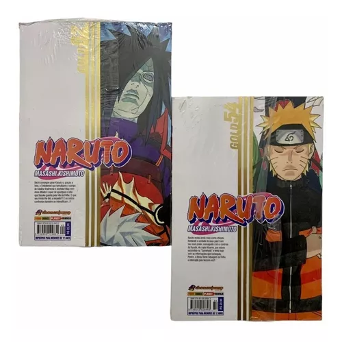 Kit Naruto Gold Edição 54 E 62 - Mangá Panini Português