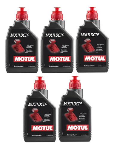 Kit 5l Óleo Câmbio Transmissão Automática Motul Multi Dctf
