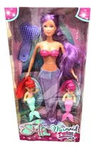 Comprar Muñeca Steffi Twins Incluye Accesorios Y Pequeñas Sirenas