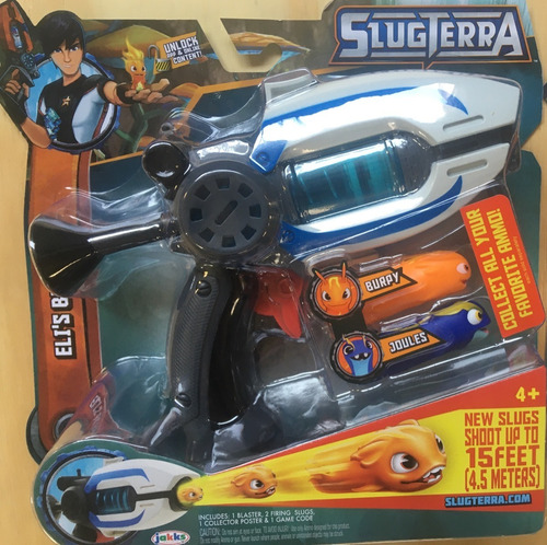 Mini Pistola Eli Blaster Bajoterra, Slugterra 14 Cm