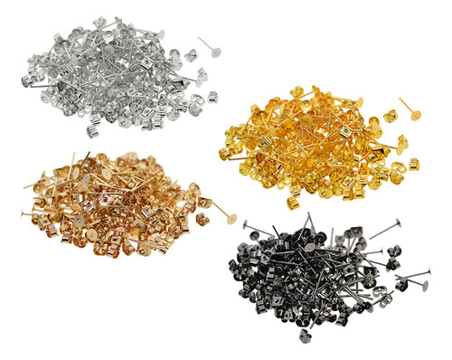 400 Pares De Aretes Y Pendientes Traseros