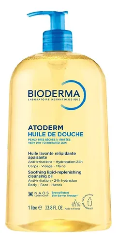 ÓLeo de Banho Higiene Hidratante Diária Atoderm 1l Bioderma - foto 1
