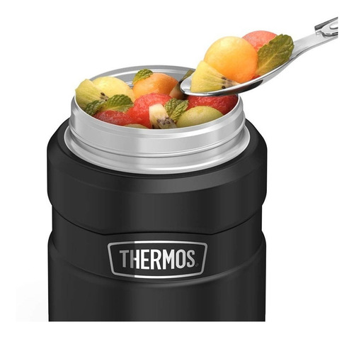 Termo Para Comida Thermos De Acero Inox Boca Ancha De 0,5 L