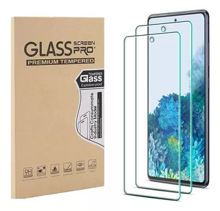2 Piezas Mica De Cristal Templado 9h Para Samsung Galaxy