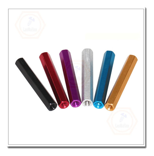 10pcs M2.5 × 1.378pulgadacolumna De Aislamiento Hexagonal De
