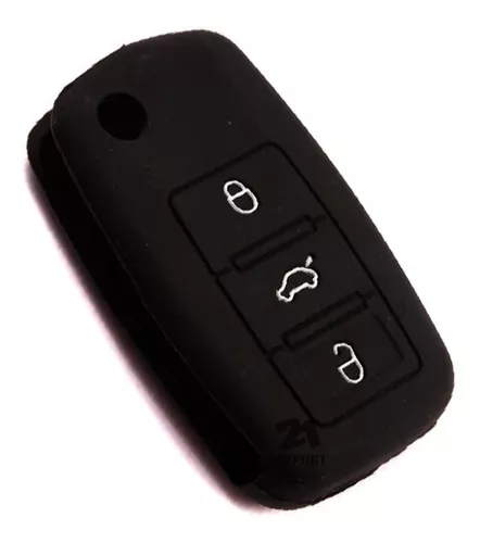 HQRP Transmisor y dos baterías compatibles con Volkswagen VW Jetta 2000  2001 2002 2003 2004 2005 00 01 02 03 04 05 llave mando a distancia funda  llave